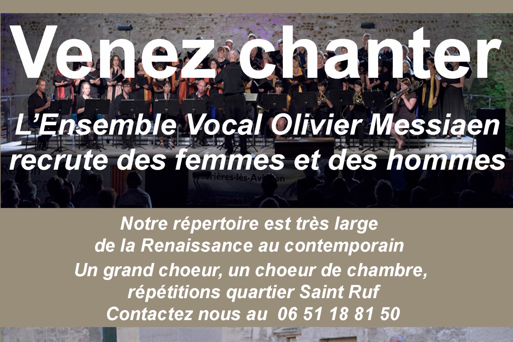 Ensemble Vocal Olivier Messian - Venez chanter
